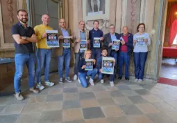 Alla presentazione dell'evento, ieri nel municipio di Costigliole, per il Comune di Busca ha partecioato l'assessore allo Sport Diego Bressi